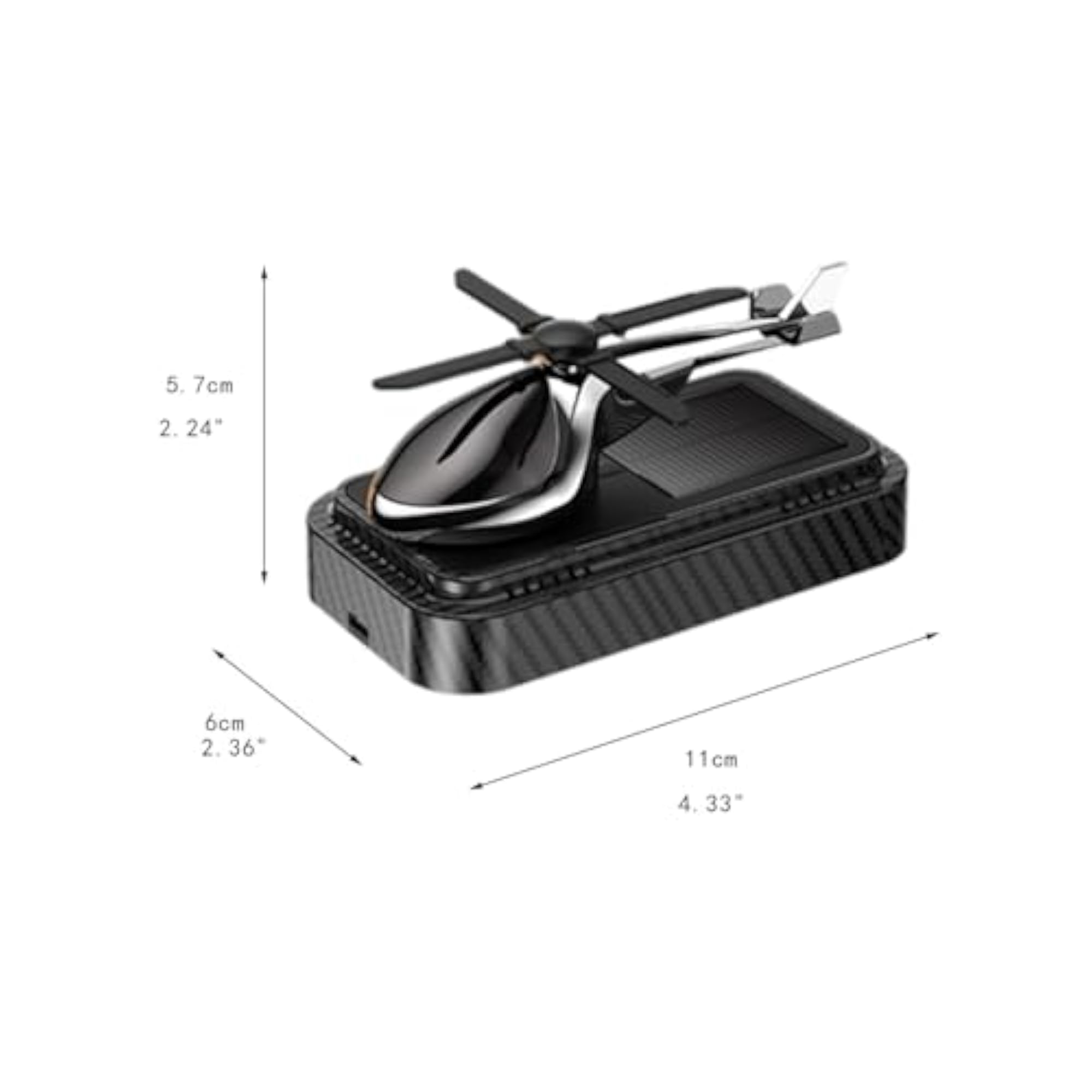 Solar Airplane Aroma Diffuser, Universal Essential Diffuser