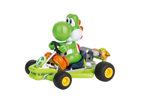 Carrera - 370200988P RC I 2,4GHz Mario Kart Pipe Kart I Yoshi RC-Fahrzeug I...