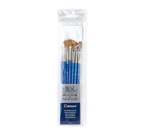 Winsor & Newton Cotman Short Handle Brush Set of 7
