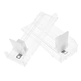 HANABASS 2 Stück Automatischer Transparenter Zigarettenauswerfer aus Kunststoff 18cm Großer für Supermärkte und Tabakgeschäfte