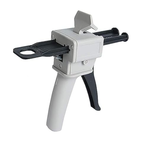 NEWCOMDIGI Dispenser Gun, Epoxy Glue Gun, Impression Mixing Dispensing Gun Applied to AB Plastic Tube (50ML) Cover