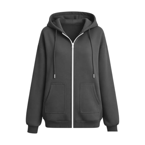 Jogger Sets for Women 2 Piece Trendy Zip Up Hoodie and Sweatpants Outfits | Sweatsuits Women 2 Piece Outfit 2026 Fall Loose Fit Hooded Jacket and Cinch Bottom Track Pants Athletic Sets Winter Clothes - image 3