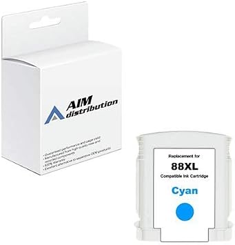 AIM Compatible Replacement for HP NO. 88XL Cyan Inkjet 1700 Page Yield C9386AN
