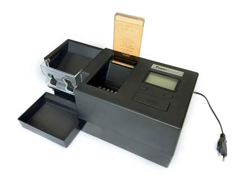 Image of Powermatic V+ Electric Cigarette Injector Machine with Tobacco Hopper and Automatic Tube Loading | With tobacco preparation equipment, tobacco hopper and automatic tube loading