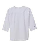 [チャンピオン] 七分袖Tシャツ フットボールT ヨーク切り替え ヘビーウェイト クルーネック T1011 ドライタッチ 丸胴仕様 ティーテンイレブン 3/4スリーブフットボールTシャツ Made in USA C5-P405 メンズ
