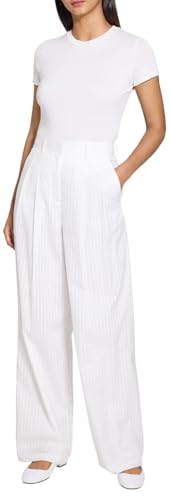 Theory Women's Linear Double Pleat Pant3