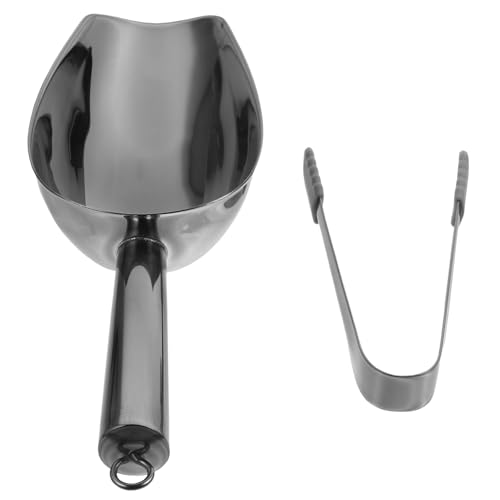 SOLUSTRE 1 Set Portable Ice Tongs Ergonomic Kitchen Accessory for Ice Food and Candy Lightweight and Convenient for Bars Restaurants and Home Use Design