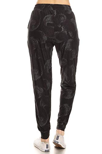 Image of Leggings Depot Premium Jogger Women's Popular Print High Waist Track Pants(S-XL)