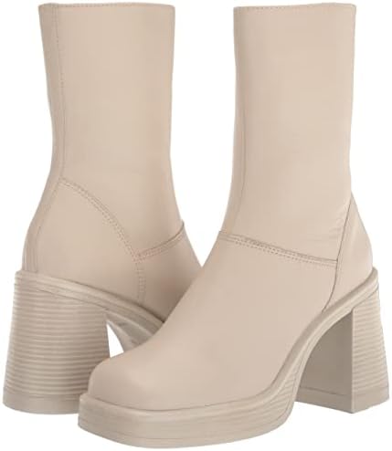 Steve Madden Women's Fantsie Fashion Boot, Bone Leather, 9.5 | Image 6