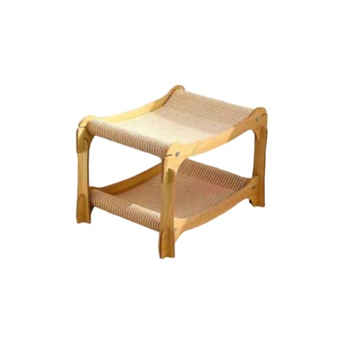 YAKINO 猫用ルつめとぎ 丈夫 高密度 運動不足改善 爪研ぎ 猫おもちゃ ストレス解消 猫の爪とぎ 猫爪とぎ おしゃれ 爪研ぎ 猫 組立簡単 猫ソファーベッド 省スペース 寂しさ解消 ペット用 家具破壊防止 (二重)