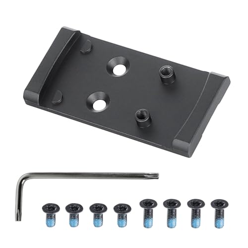 ohhunt Red Dot Adapter Plate Compatible with Holosun 407K 507K EPS Carry RomeoZero and RD U1
