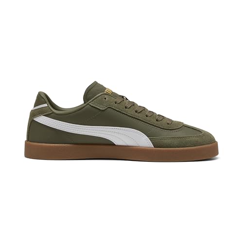 Puma Unisex Club II Era Trainers, Loden Green Puma White, 10