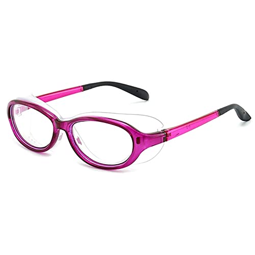 JHWSX Occhiali di Sicurezza, Occhiali per Bambini