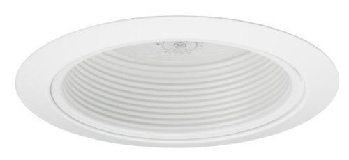 Juno 215B-WH 215 BWH Enclosed Baffle Trim, 5 Inch, Black/White