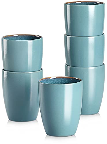 Broste Copenhagen Nordic Sand Becher Ohne Henkel – 0,25 L, Steinzeug, Handgefertigt, Beige