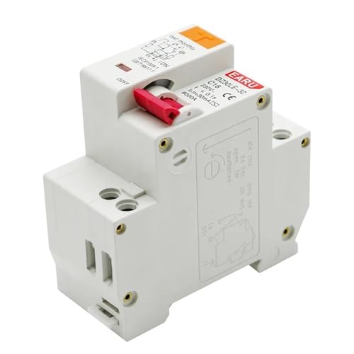 Disjoncteur différentiel protection contre les fuites de courant 230V 6A