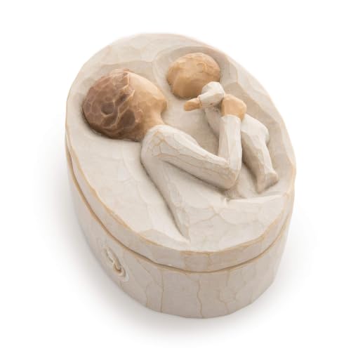 Willow Tree Grandmother Love that Transcends the Years Box for Jewelry and Treasures Reminder of Those you Love who Call you Grandma Sculpted Hand-Painted Keepsake Box