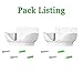 2 Pack Wall Mount Compatible with Google Nest Audio Speaker,Built in Cord Management Easy Install,Stable Stand Google Nest Audio Smart Speaker Holder Accessories for Space-Saving, White