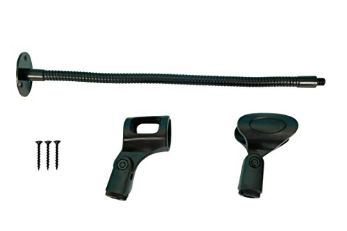 Spintech Desk Mounted Adjustable Gooseneck For Microphone Mount That Screws In To Tables Podiums  thumb #4