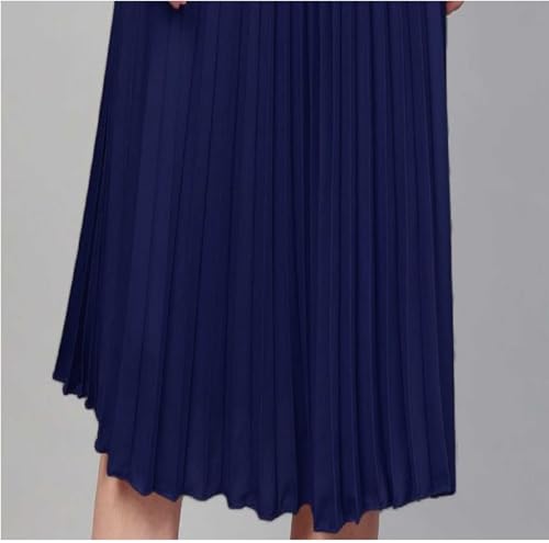 Image of Femvy Pure Crepe Pleated Skirt