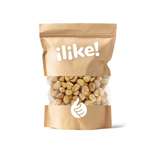 iLike! Dry Roasted Salted Macadamia Nuts, 20 Ounce Bag