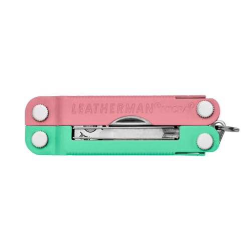 Image of LEATHERMAN Micra Keychain Multi-Tool, Grooming Tools, Mini Knife, Bayside