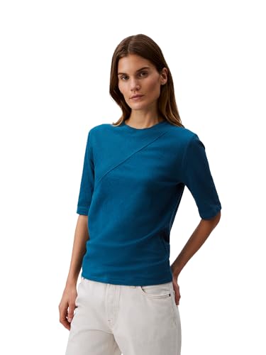 Calvin Klein Jeans Women's Textured Knit 3/4 Sleeve Top