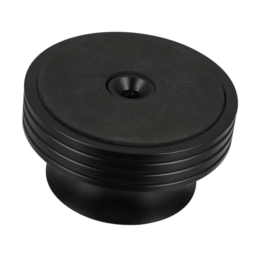 Stabilisateur de disques vinyles aluminium noir premium haute précision