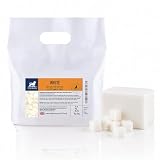 Forbury Rohseife Opak weiß 2 kg, Seifenbasis zum Seifengießen