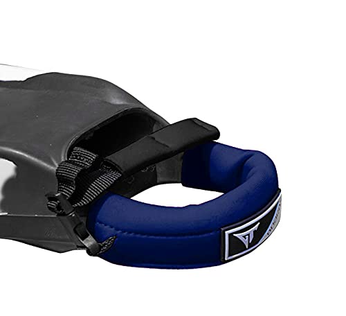 GT Boards Swim Fin Pads | Swinfin Tethers | Secure Your Fins on Your feet (Blue)