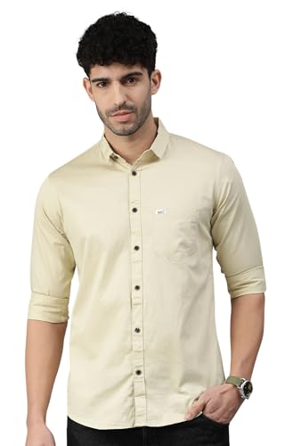 Image of Majestic Man Men Classic Slim Fit Pure Cotton Casual Shirt