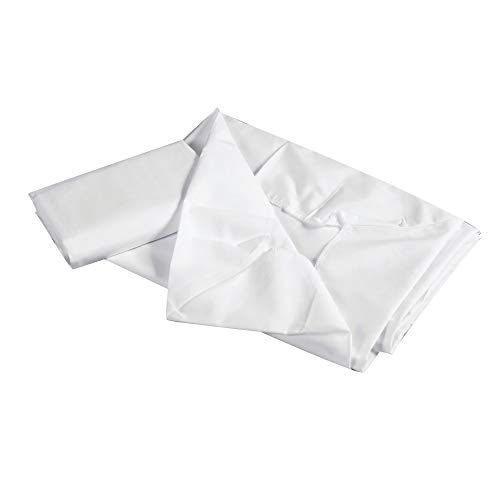 Children's Factory Angels Rest Fitted Sheet for 1" and 2" Rest Mats, White, 48" x 24"