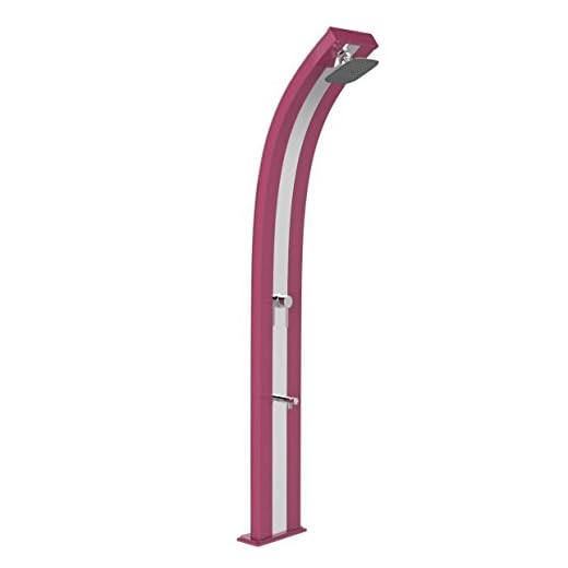 Arkema Classic Ducha Baño Y Piscina Dada Fucsia Con Banda Inoxidable