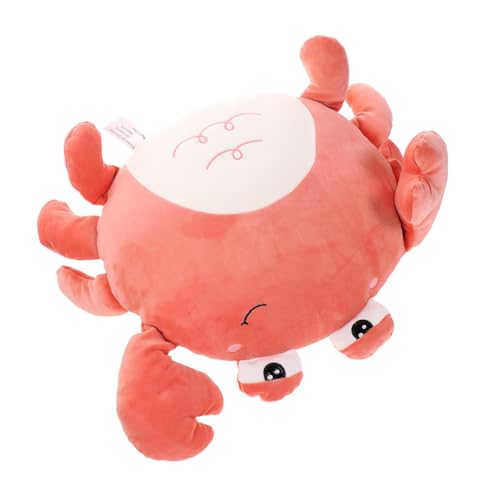FELTECHELECTR Peluche Cangrejo Almohada Suave Relleno Juguete Infantil Decoración Habitación Regalo Creativo