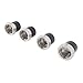 4Pcs Boat Trailer Wheel Bearing Protector Stainless Steel Dual Design Auto Check Grease Level Easy Installation for Boat Trailer 2.441in Diameter