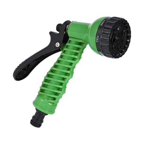 Divayanshi Garden Hose Spray Nozzle | 8 Pattern Adjustable Watering Gun | High Pressure & Leak-Proof | for Car Wash, Plants, Lawn & Garden Cleaning-picture-12