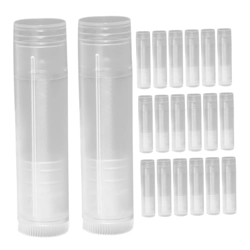 VALICLUD 100Piezas Transparentes Para Lápiz Labial Recipientes Vacíos Para Labial Envases Para DIY Para Niñas y Manualidades