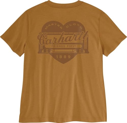 Image of Carhartt Women's Irvine Relaxed Heritage Heart T-Shirt