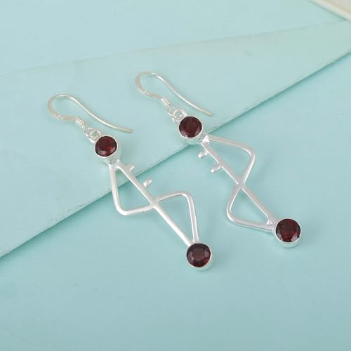 Image of 925 Sterling Silver Earrings | Women and Girls |Gifts For Mother | Gifts For Christmas | With Certificate of Authenticity and 925 Stamp | 6 Month Warranty*