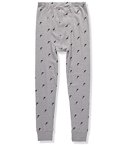 Nautica Men's Elastic Waist 1-Piece Base Layer Waffle Thermal Underwear Pant2