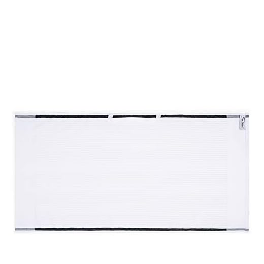 Titleist Players Terry Towel,White/Black,20 x 40 inch