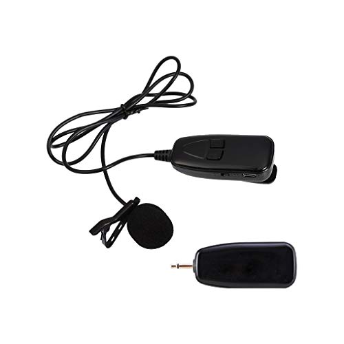 ZYElroy Micro sans fil 2.4G sans fil micro pince de ramassage externe portable Mic émetteur récepteur
