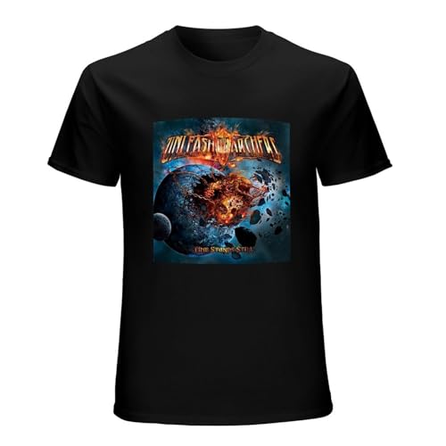 Photo de Org.mama Men's Limited Unleash The Archers Time Stands Still Power Metal Logo T-Shirt Black L