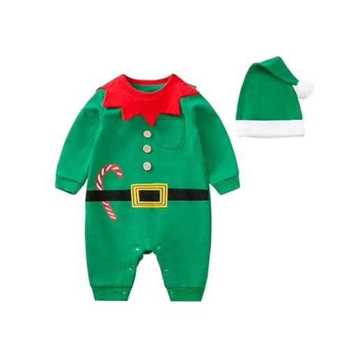 ZHSKEUUN My First Christmas Ԃ j̎q ̎q Outift   p[X V Gt giJC RX`[ T^ ߑ, xr[Gt, 9-12 Months
