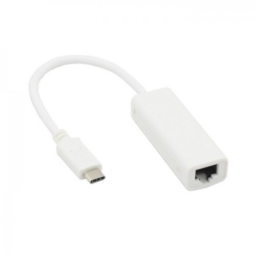 JSER USB-C Type C USB 3.1 Male to 100M Ethernet Network LAN Adapter for Apple Macbook & Laptop PC