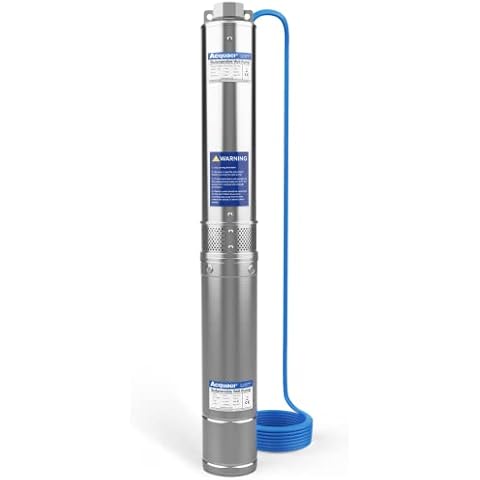 Acquaer 1 HP 110V Deep Well Submersible Pump Cover