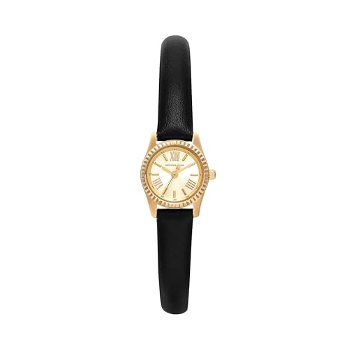 Michael Kors Reloj mk4901 lexington de piel en tono negro para dama