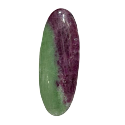 Pierre précieuse rubis zoïsite cabochon de qualité authentique pour collier