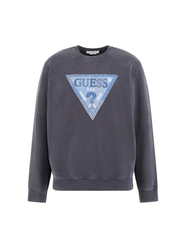 GUESS Men's Eco Triangle Patch Sweatshirt3