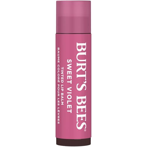 Burt's Bees Tinted Lip Balm, Violet, Pack of 2